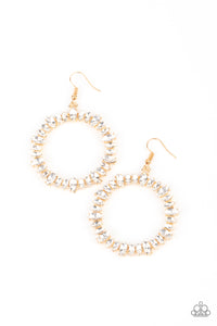 Glowing Reviews - Gold Paparazzi Earrings Convention 2021