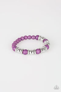 Paparazzi Bracelet - Across the Mesa - Purple (#2040)
