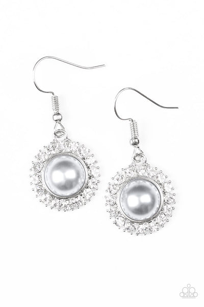 Paparazzi Fishhook Earrings - Fashion Show Celebrity - Silver (#338)