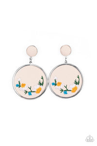 Embroidered Gardens - Multi Paparazzi Earring (#2231)