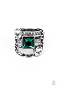 Galactic Governess - Green Paparazzi Ring (R310)