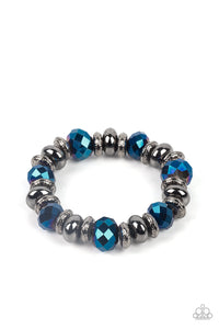 Power Pose - Blue Paparazzi Life of the Party Bracelet May 2022