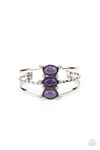 Extra Earthy - Purple Paparazzi Bracelet (#4496)