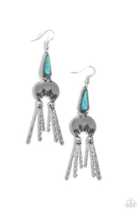 Highland Haute - Blue Paparazzi Convention 2023 Earring 1721